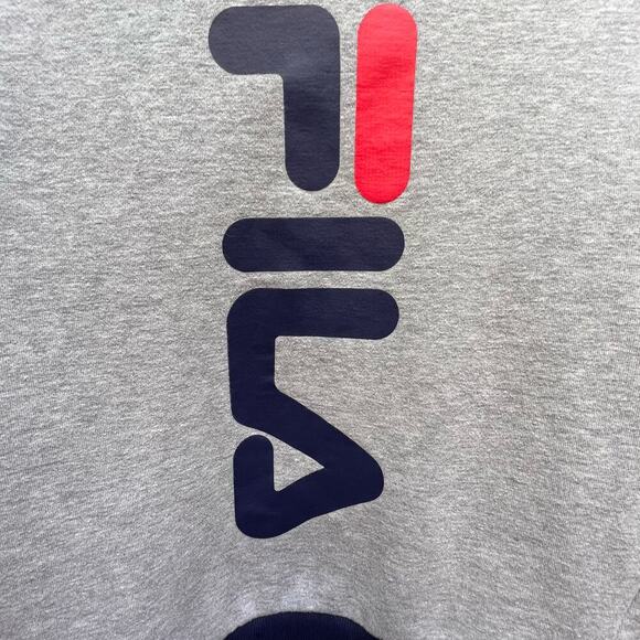 FILA Youth Crewneck Fleece Sweatshirt Size L - Picture 3 of 8